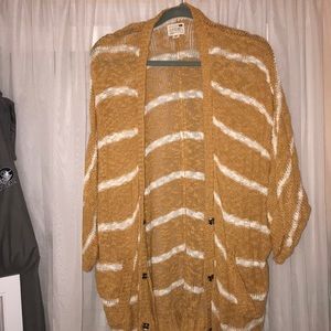 PAC sun striped cardigan